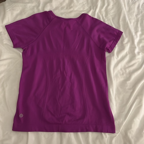Athleta Girl purple tee - Picture 3 of 4
